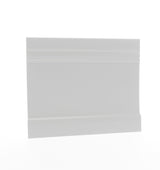 Flexco True White 5.25-in x 96-in Vinyl Wall Base (Thermoplastic Rubber-Vinyl Blend)