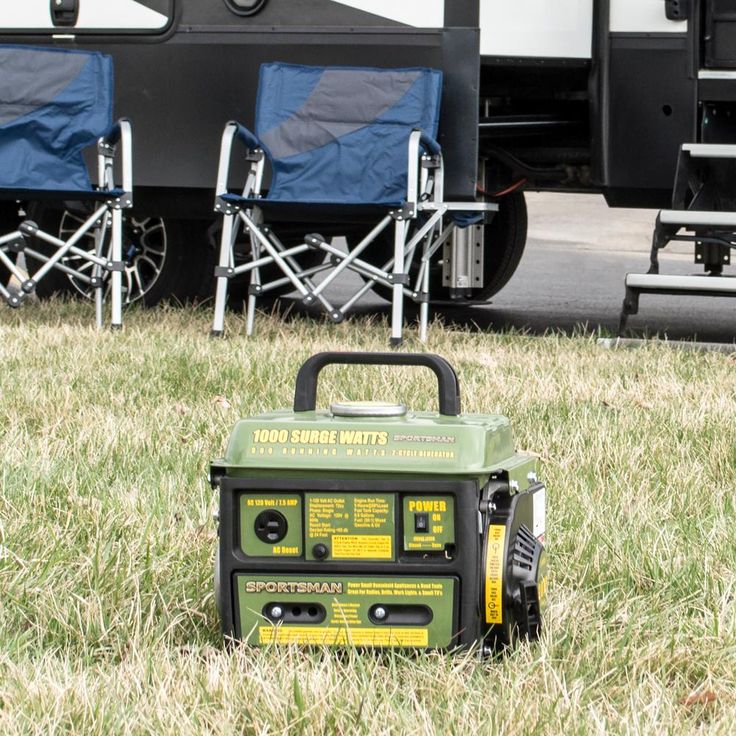 Sportsman 1,000/900-watt Gasoline Powered Portable Generator with 2-Stroke Brushless Motor