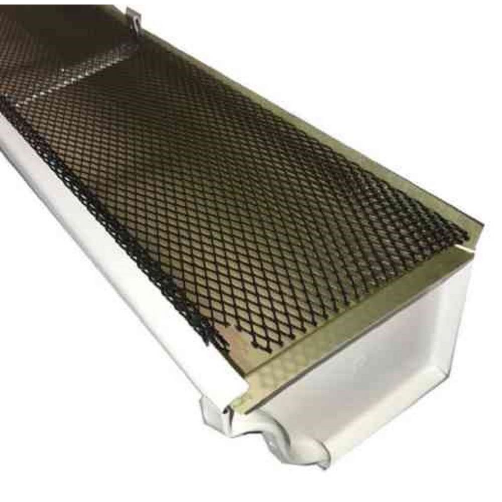 5 in. x 4 ft. Armour Lock Gutter Guard (25-Pack) - Super Arbor