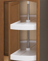 Diamond NOW Weyburn 36-in W x 35-in H x 23.75-in D Saddle Lazy Susan Corner Base Stock Cabinet