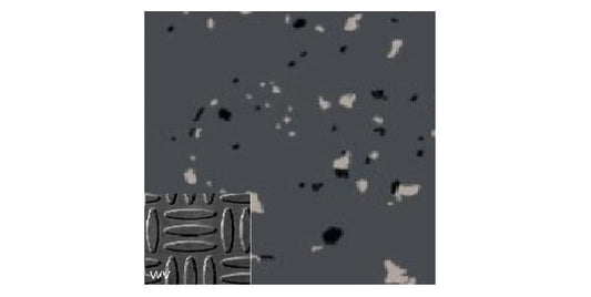 Flexco Charcoal 18-in x 18-in Vinyl Tile Flooring (2.25-sq ft)