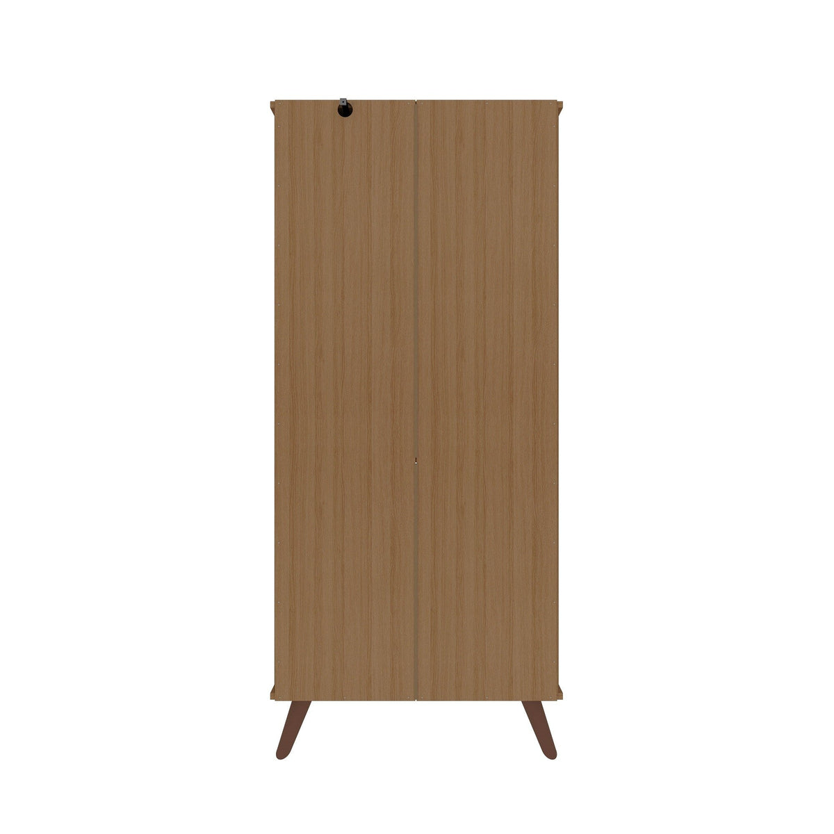 Manhattan Comfort Hampton Black 6-Shelf Office Cabinet
