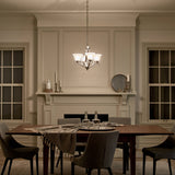Kichler Dover 5-Light Brushed Nickel Transitional Chandelier