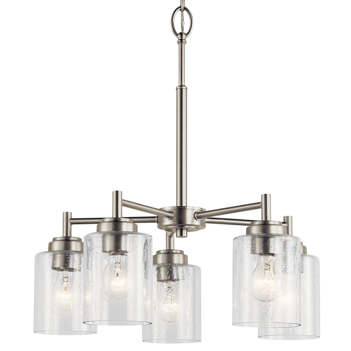 Kichler Winslow 5-Light Brushed Nickel Modern/Contemporary Chandelier