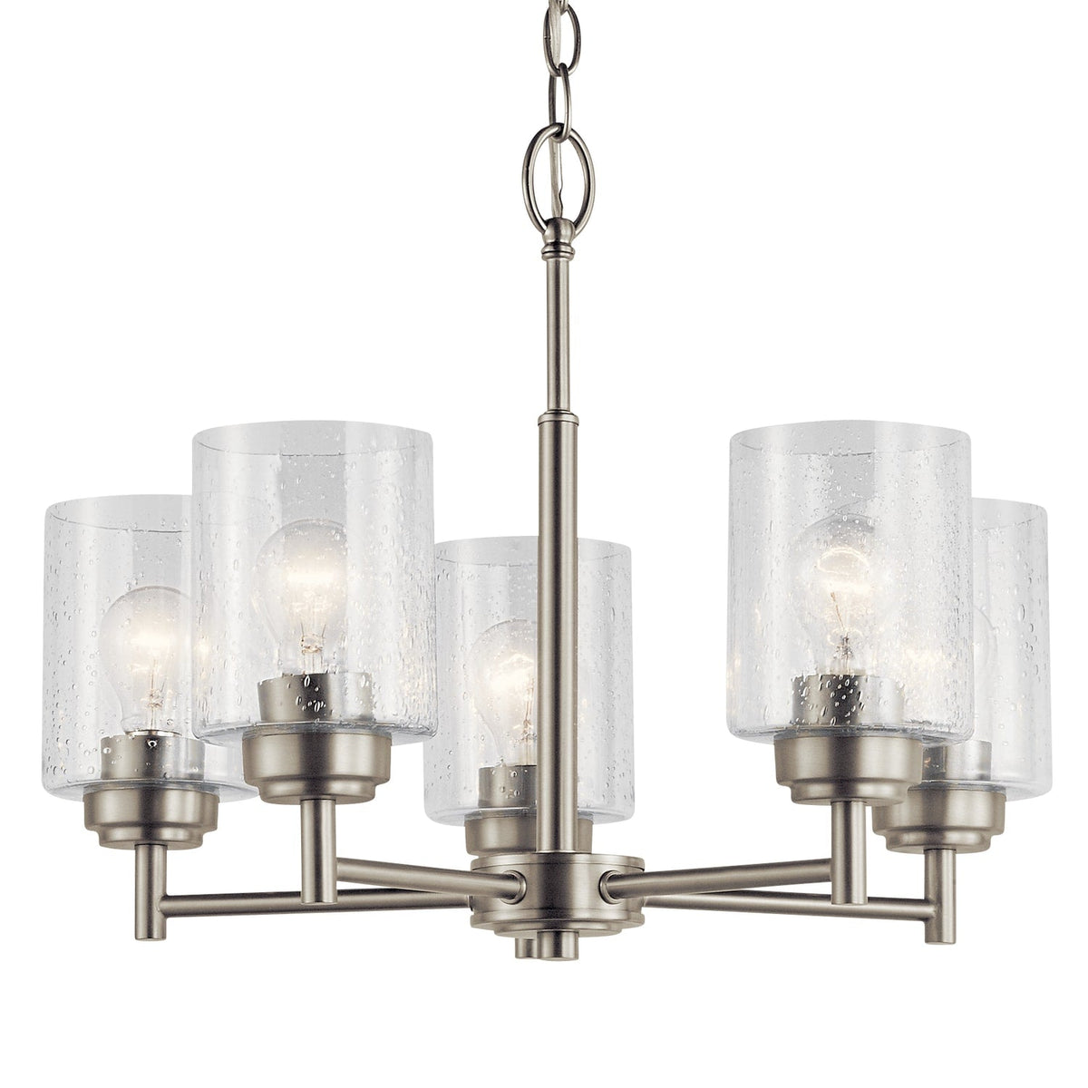 Kichler Winslow 5-Light Brushed Nickel Modern/Contemporary Chandelier