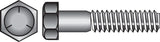 Hillman 1/4 in. Diameter x 3/4 in. Length Grade 5 Heat-Treated Zinc Steel Hex Head Cap Screws (100-Pack)