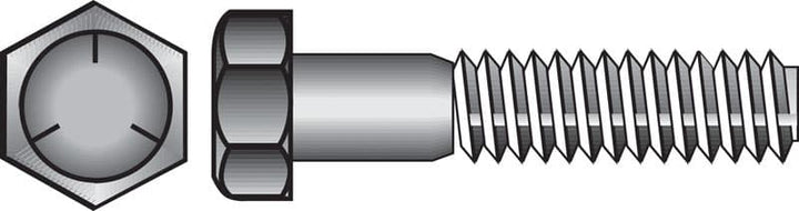 Hillman 1/4 in. Diameter x 3/4 in. Length Grade 5 Heat-Treated Zinc Steel Hex Head Cap Screws (100-Pack)