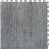 Perfection Floor Tile Deadwood Collection Barnwood/Satin 20-in x 20-in Water-Resistant Interlocking Luxury Vinyl Tile Flooring, 16.7-sq ft Carton