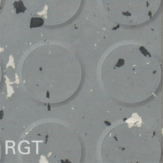 Flexco Nickel Gray Solid 18-in W x 18-in L Glue Down Vinyl Tile Flooring (2.25-sq ft/ Piece)