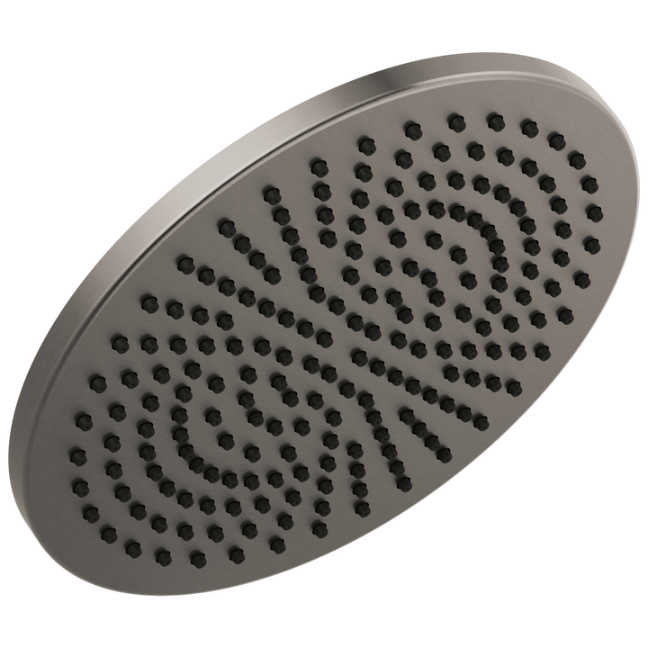 Delta Universal Showering Components Stainless 1-Spray Rain Shower Head, 11.75-in, 2.5 GPM (9.5 LPM)