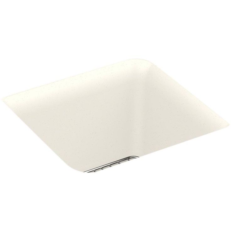 Cairn Undermount Neoroc 15 in. Single Bowl Bar Sink in Matte Beige
