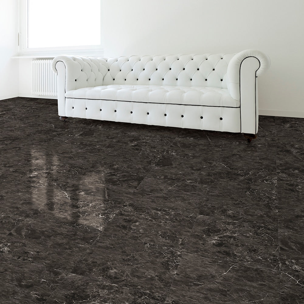 Perfection Floor Tile Stonecraft Collection New England/Satin 20-in x 20-in Water-Resistant Interlocking Luxury Vinyl Tile Flooring, 16.7-sq ft Carton