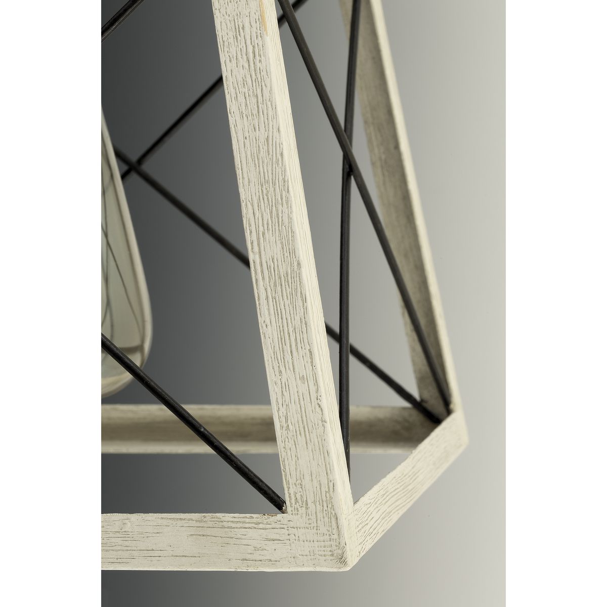 Progress Lighting Briarwood 5-Light Gray Farmhouse Chandelier