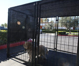 NCSNA 10-ft H x 10-ft W Black Hdpe Chain Link Fence Screen