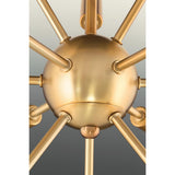 Progress Lighting Ion 12-Light Brushed Bronze Transitional Chandelier