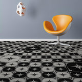 Perfection Floor Tile Geo Collection Astral Gray/Satin 20-in x 20-in Water-Resistant Interlocking Luxury Vinyl Tile Flooring (16.7-sq ft/Carton)