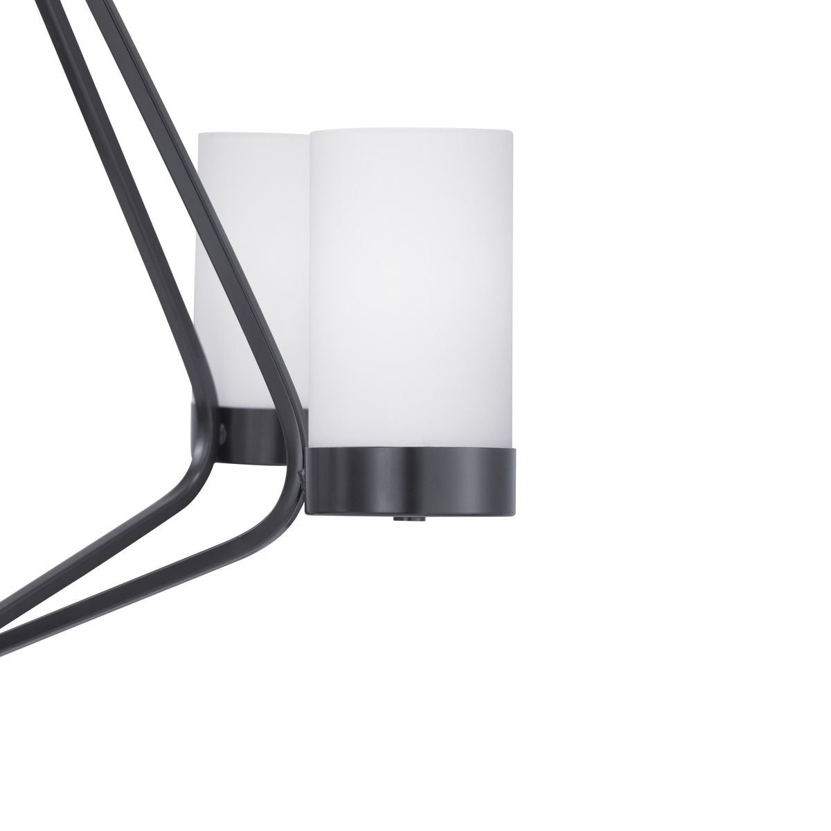 Progress Lighting Elevate 5-Light Matte Black Modern/Contemporary Chandelier