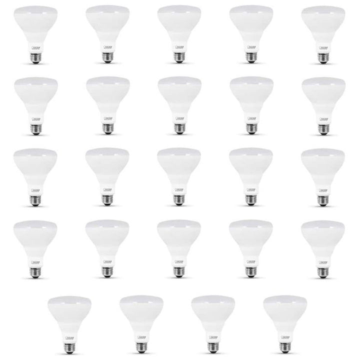 Feit Electric 85-Watt Equivalent BR30 Dimmable CEC Title 20 Compliant LED ENERGY STAR 90+ CRI Flood Light Bulb, Soft White (24-Pack)