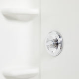 Delta Classic Chrome 4-in Bathtub/Shower Volume Control Trim, Single-Lever Handle (T13020)