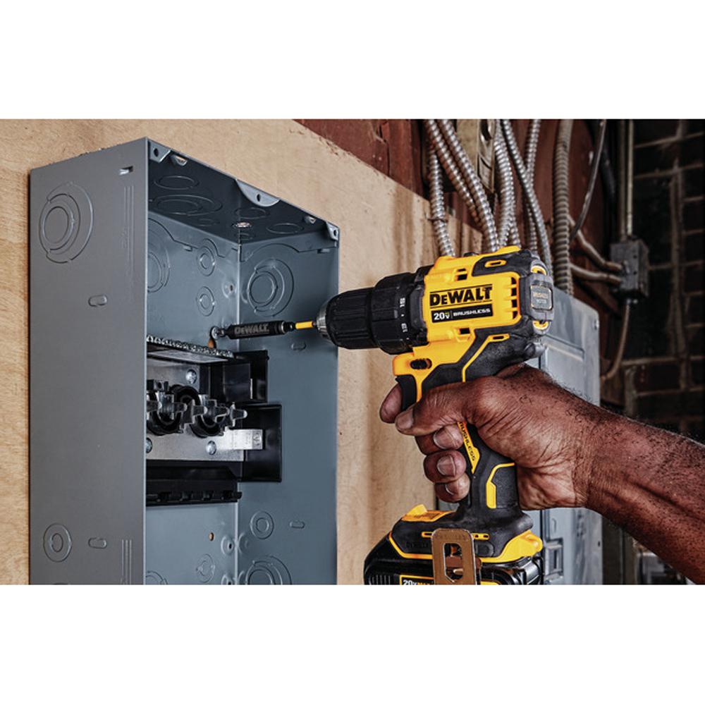 ATOMIC 20-Volt MAX Brushless Cordless 1/2 in. Drill/Driver Kit w/ Tough System Toolbox w/ Bonus Bare 4-1/2 in. Circ Saw - Super Arbor