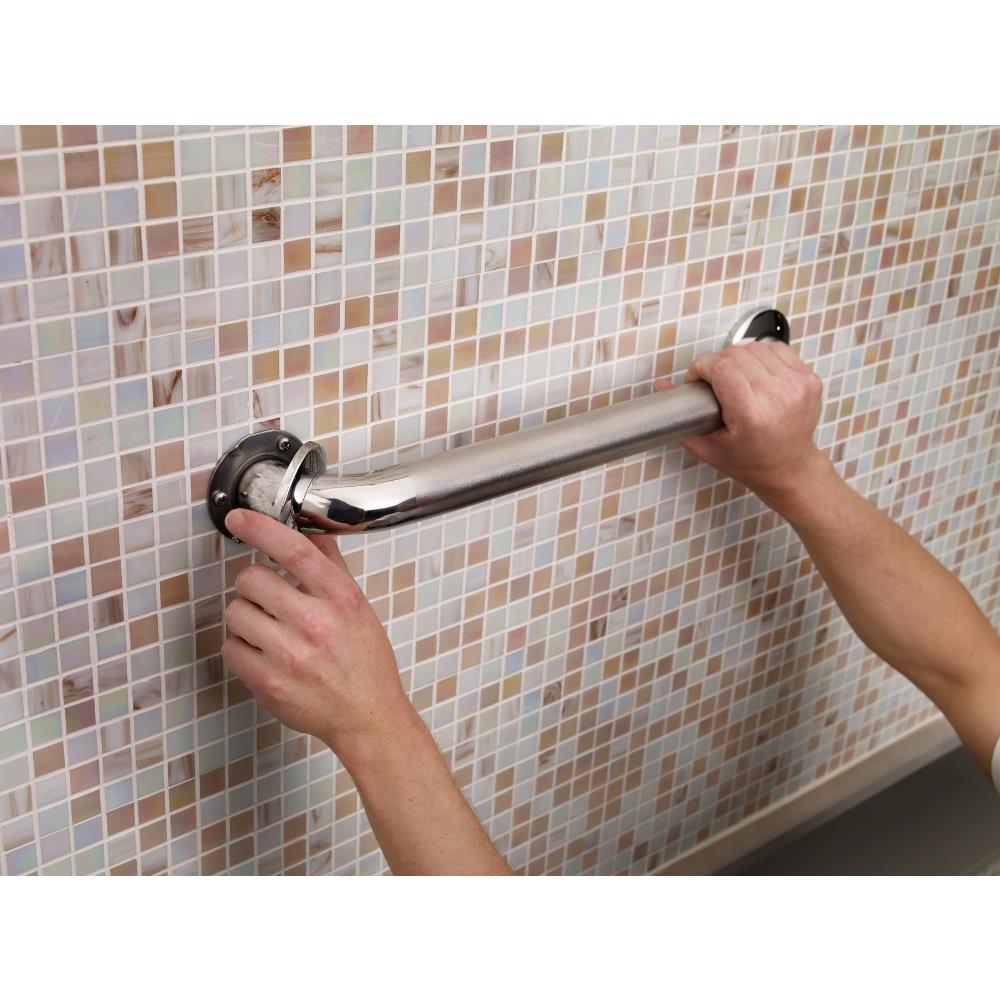 DELTA 18-in Stainless Steel Wall Mount ADA Compliant Grab Bar