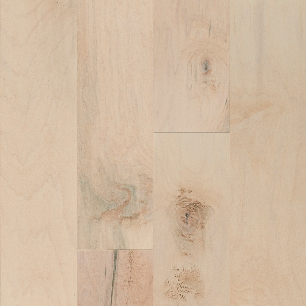 Bruce Nature of Wood Pale White Maple 6-1/2-in W x 3/8-in T x Varying Length Smooth/Traditional Engineered Hardwood Flooring (39.5-sq ft / Carton)