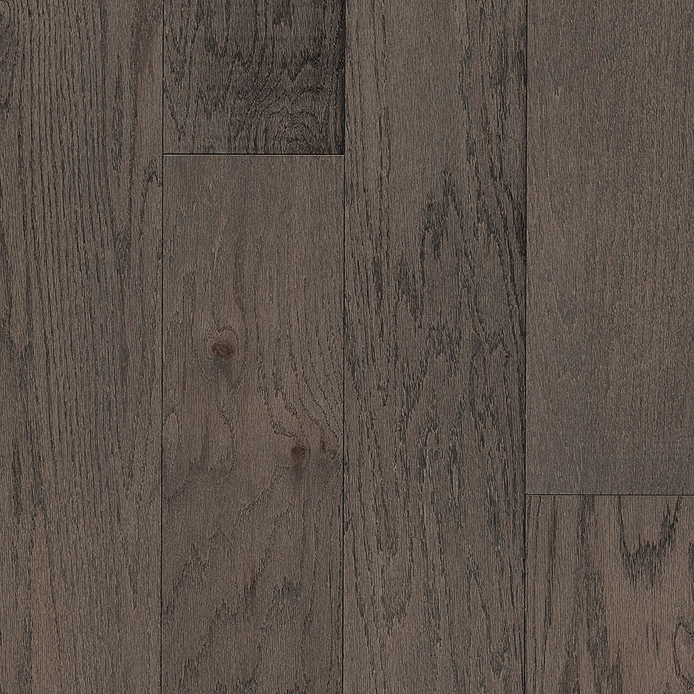Bruce Nature of Wood Medium Gray Red Oak 6-1/2-in W x 3/8-in T x Varying Length Smooth/Traditional Engineered Hardwood Flooring (39.5-sq ft / Carton)