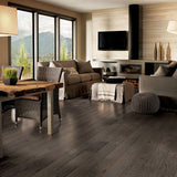 Bruce Nature of Wood Medium Gray Red Oak 6-1/2-in W x 3/8-in T x Varying Length Smooth/Traditional Engineered Hardwood Flooring (39.5-sq ft / Carton)