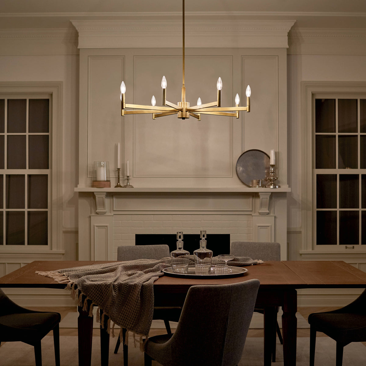 Kichler Erzo 8-Light Modern/Contemporary Chandelier
