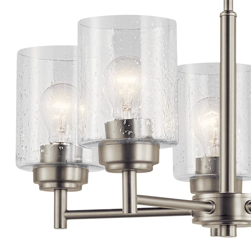 Kichler Winslow 5-Light Brushed Nickel Modern/Contemporary Chandelier