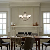 Kichler Dover 5-Light Brushed Nickel Transitional Chandelier