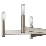 Kichler Erzo 6-Light Satin Nickel Modern/Contemporary Chandelier