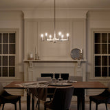 Kichler Erzo 6-Light Satin Nickel Modern/Contemporary Chandelier