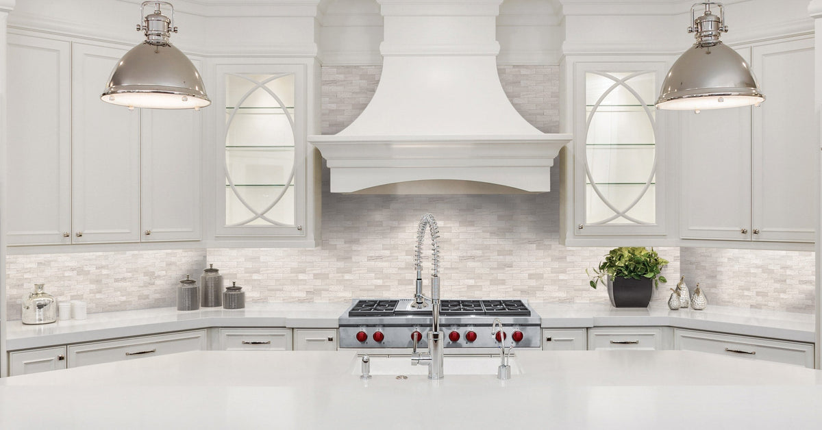 Satori Mystery 12-in x 12-in Polished Natural Stone Marble Look Mosaic Floor and Wall Tile (0.97-sq. ft/ Piece)