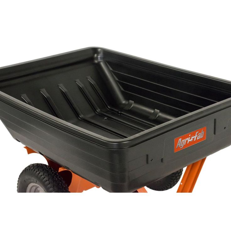 Agri-Fab 10 cu. ft. Poly Cart with 650 lbs. Heaped Capacity