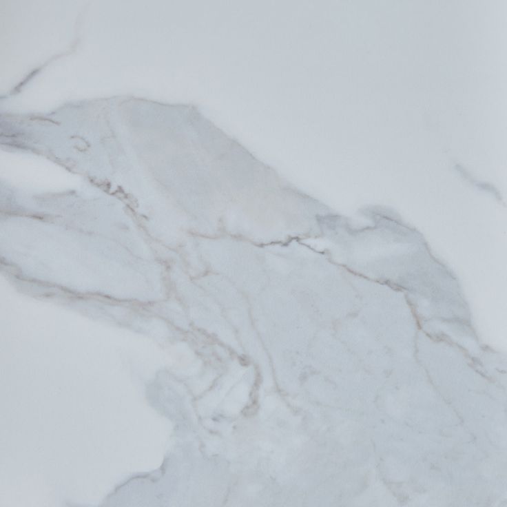 Style Selections Calacatta White 12-in x 24-in Matte Porcelain Marble Look Floor Tile