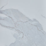 Style Selections Calacatta White 12-in x 24-in Matte Porcelain Marble Look Floor Tile