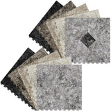 Perfection Floor Tile Breccia Collection Breccia Crema/Satin 20-in x 20-in Water-Resistant Interlocking Luxury Flooring, 16.7-sq ft Carton