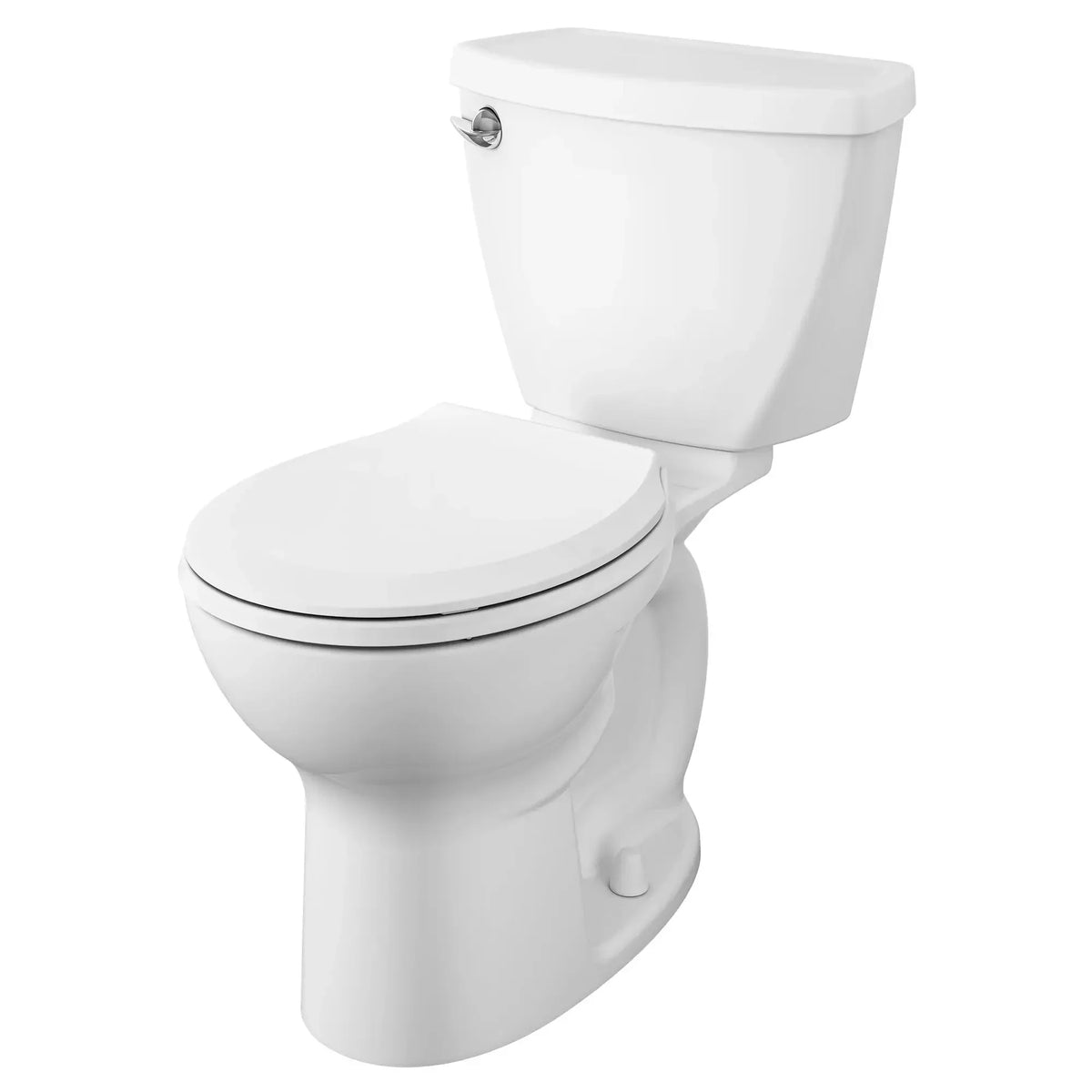 American Standard Cadet 3 White WaterSense Round-Front Chair Height 2-Piece Toilet, 10-in Rough-In