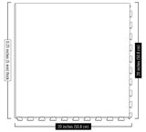Perfection Floor Tile 20-in W x 20-in L x 0.25-in T Interlocking Vinyl/Plastic Gym Floor Tile (16.7-sq ft) (6-Pack)
