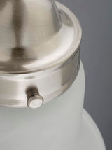 Progress Lighting Bedford 3-Light Brushed Nickel Transitional Chandelier