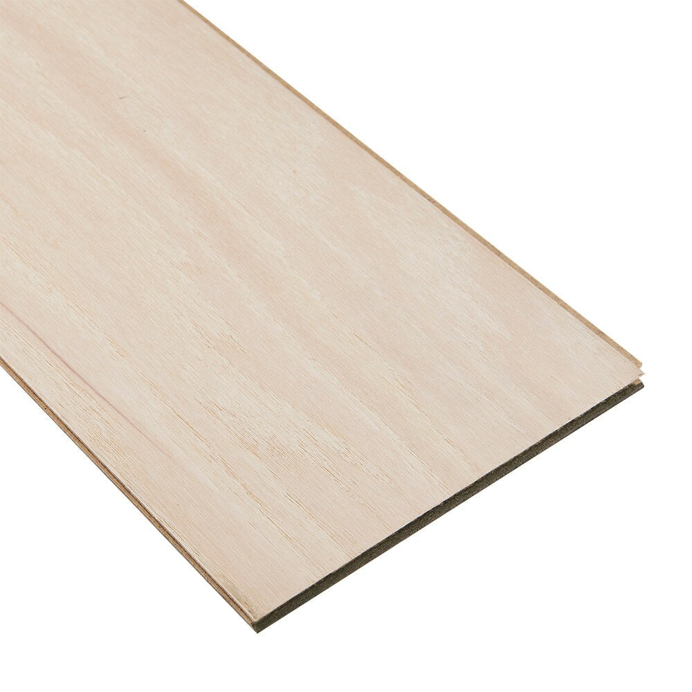 Bruce Nature of Wood Soft Brown Hickory 6-1/2-in W x 3/8-in T x Varying Length Handscraped Engineered Hardwood Flooring (30.5-sq ft / Carton)