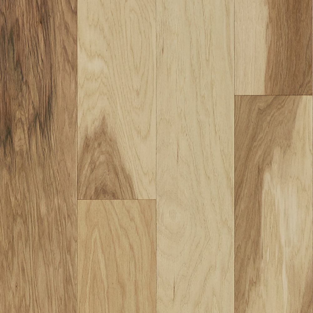 Bruce Nature of Wood Natural Hickory 6-1/2-in W x 3/8-in T x Varying Length Handscraped Engineered Hardwood Flooring (39.5-sq ft / Carton)
