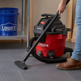 CRAFTSMAN 9-Gallon 4.5 HP Corded Portable Wet/Dry Shop Vacuum with Accessories