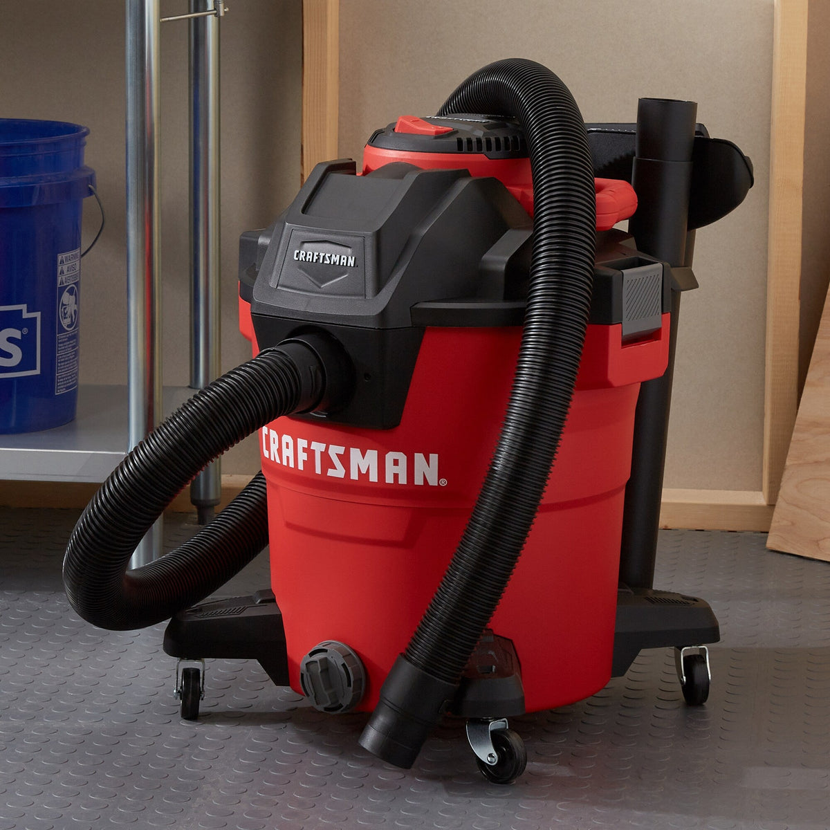 CRAFTSMAN 12-Gallon 6-HP Portable Wet/Dry Shop Vacuum with Detachable Blower