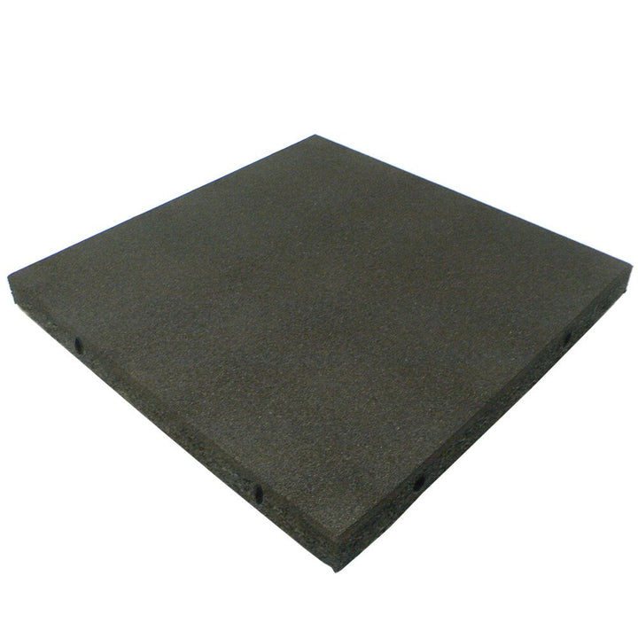 Rubber-Cal 19.5-in W x 19.5-in L x 2.5-in T Interlocking Rubber Gym Floor Tile (2.77-sq ft)