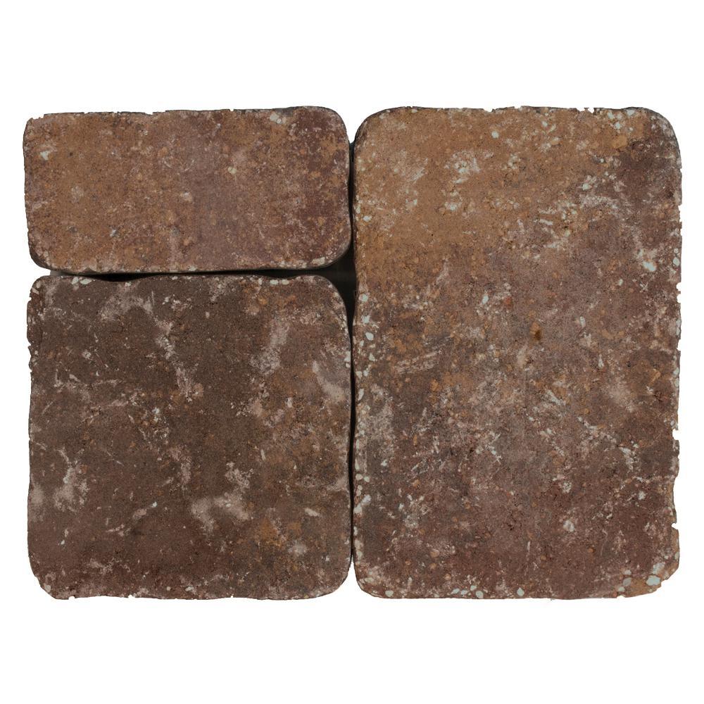Marseilles 10.5 in. x 7 in. x 2.25 in. Carriage House Beige/Charcoal Concrete Paver - Super Arbor