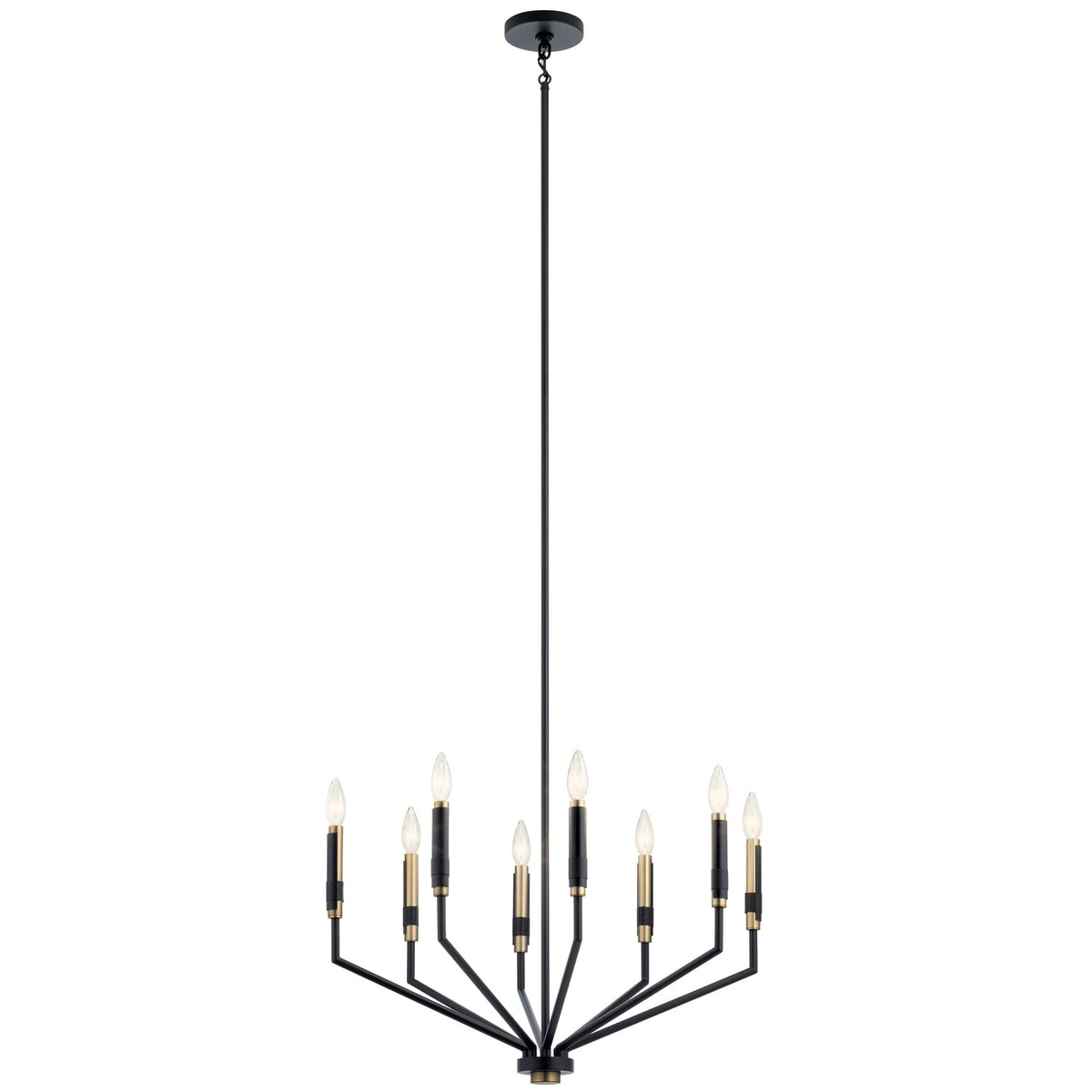 Kichler Armand 8-Light Black Modern/Contemporary Chandelier