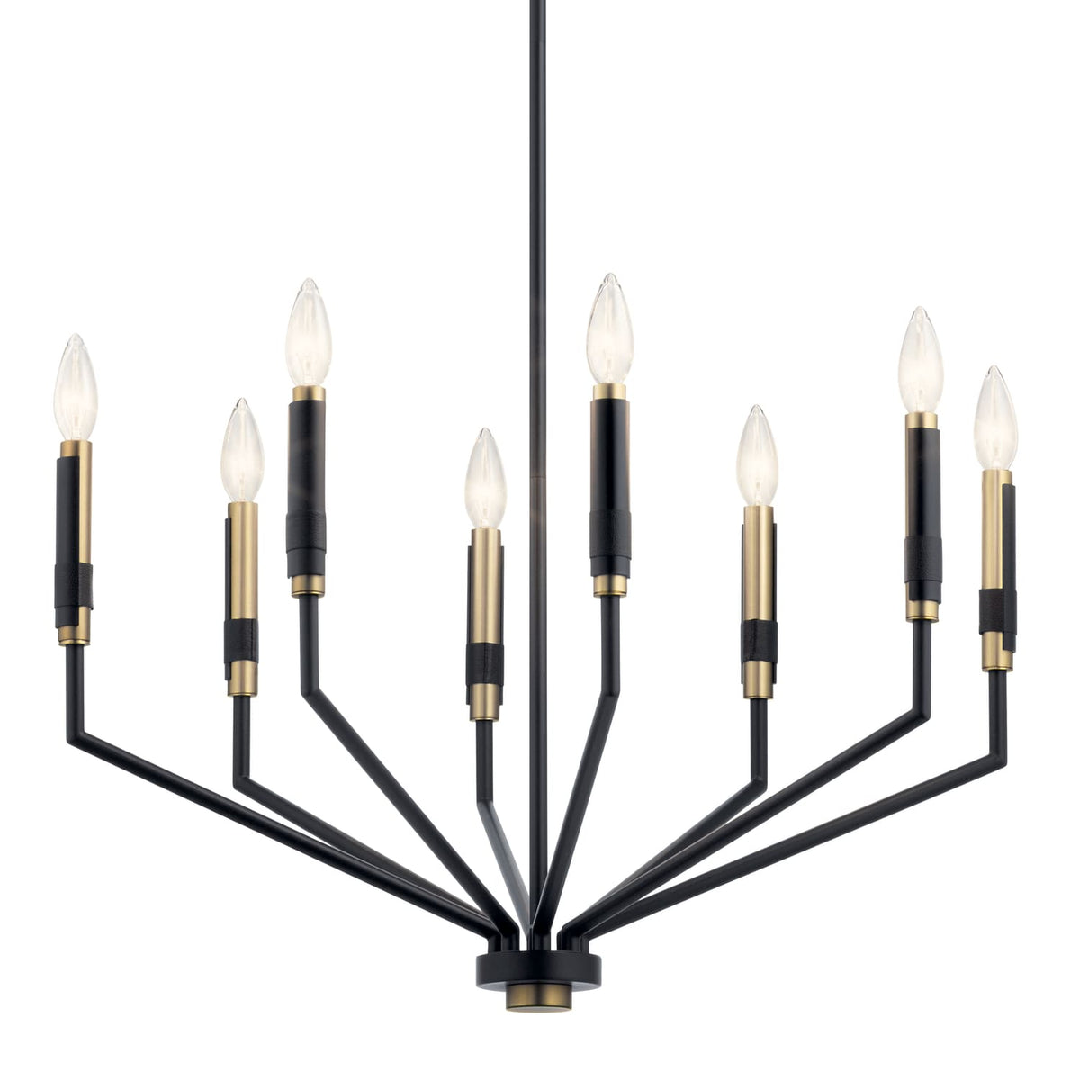 Kichler Armand 8-Light Black Modern/Contemporary Chandelier