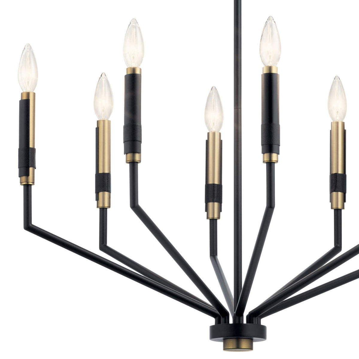 Kichler Armand 8-Light Black Modern/Contemporary Chandelier
